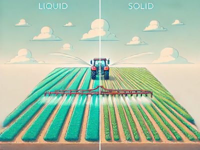 Fertilizantes Líquidos y Sólidos Diferencias